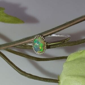 Opal Stackable rings