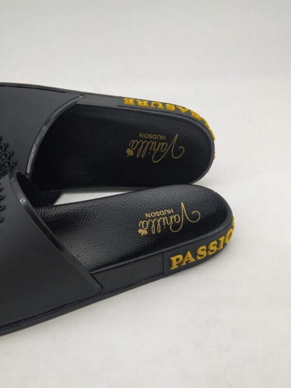 Passion & Pleasure Slides Black