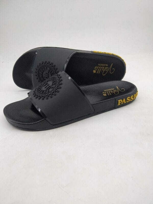 Passion & Pleasure Slides Black